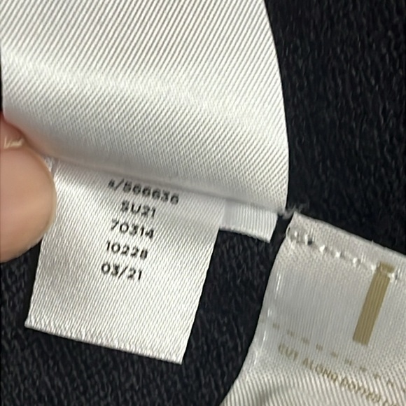 Ann Taylor Black Crossover Halter Sweater Dress size medium - Picture 7 of 16